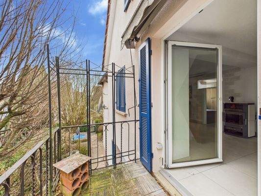 Balkon Maisonette Wohnung