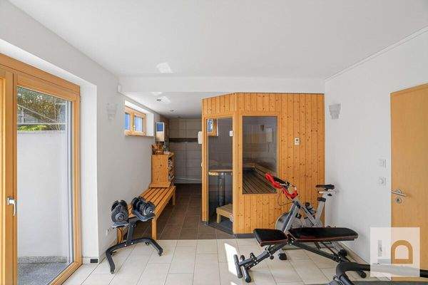 Wellnesbereich mit Klafssauna