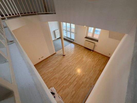 Blick ins Wohnzimmer