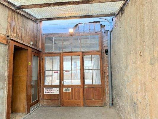 Zugang zu 95 m² Freiraum