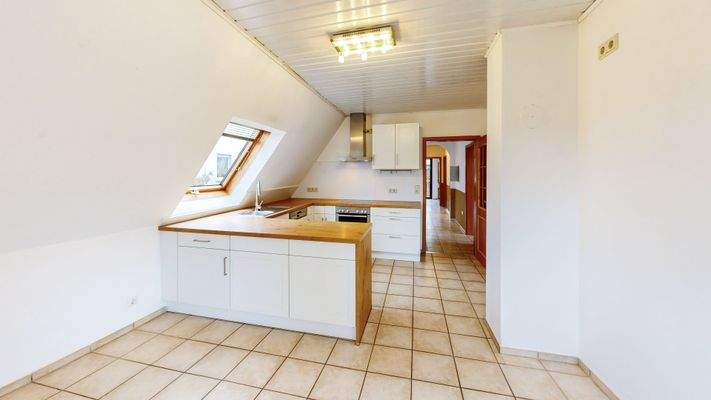 Moderne Küche im Kaufpreis inbegriffen