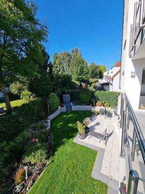 Aussicht vom Balkon