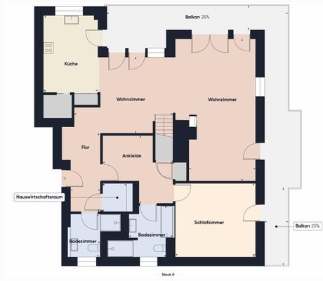 Grundriss Hauptgeschoss