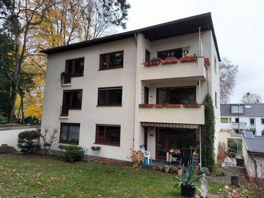 Gartenseite des Hauses