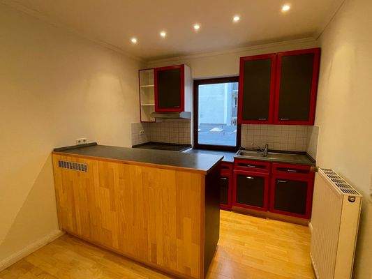 Einbauküche mit Theke