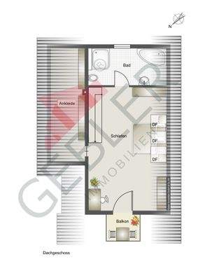 Ähnl. Grundriss Dachgeschoss