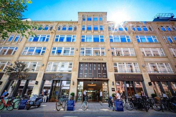 Kaisergalerie Eingang Große Bleichen