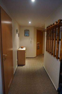 Flur mit Fußbodenheizung