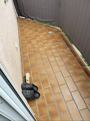 Balkon vor dem Kinderzimmer