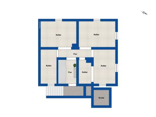 Grundriss - Kellergeschoss