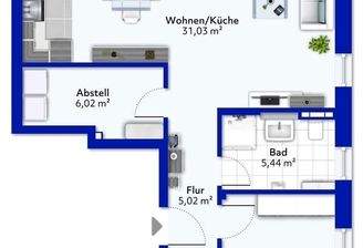 Exposeplan-Erdgeschoss rechts