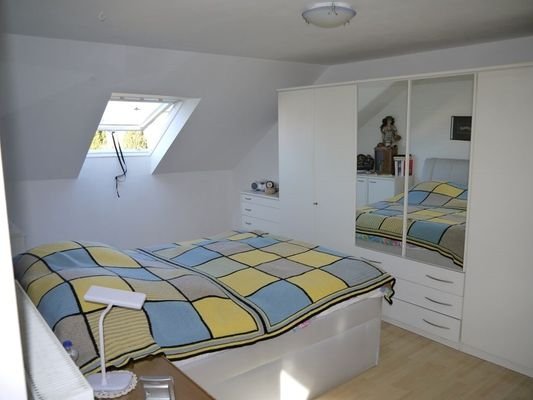 Schlafzimmer im Dachgeschoss