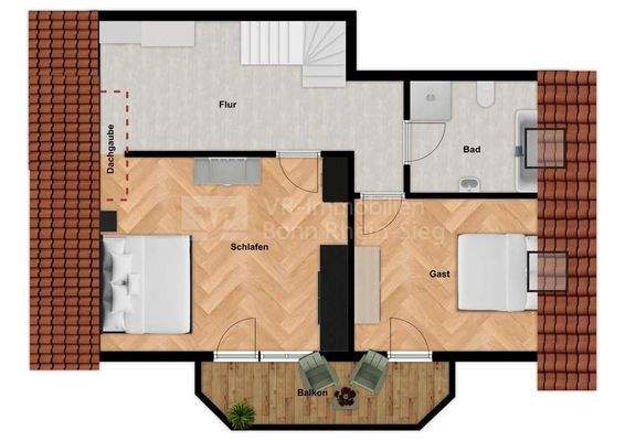 Grundriss Dachgeschoss