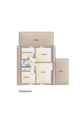 Grundriss Obergeschoss