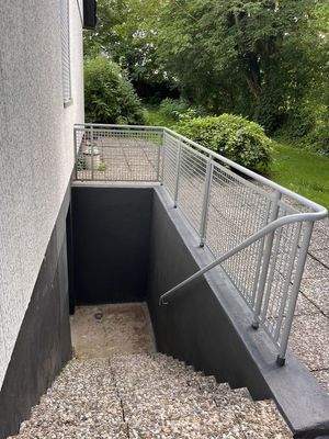 Gartenzugang vom Keller