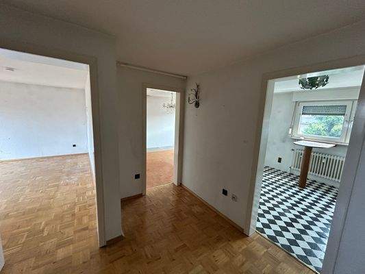 Flur aus Sicht der Wohnungstür