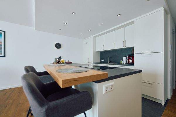 Detailansicht Küche mit Theke 