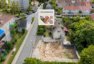 Nordansicht des Grundstücks