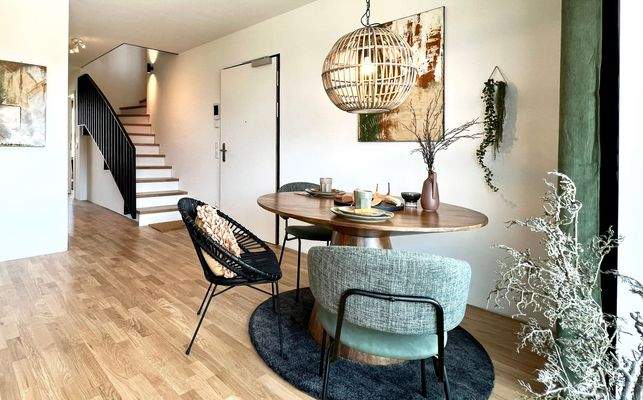 Essbereich Musterwohnung