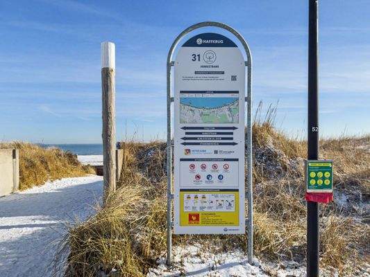 Direkter Zugang zum Hundestrand 