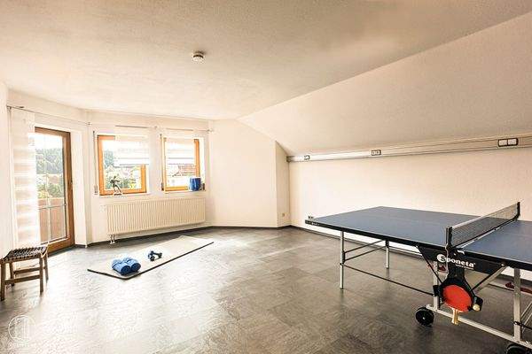 Zimmer im OG, aktuell als Fitnessraum genutzt