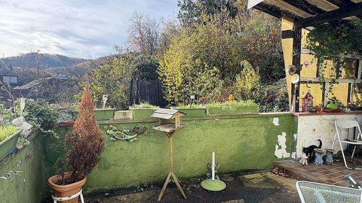 Ausblick von der Terrasse