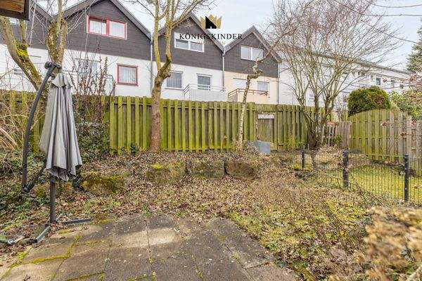Privater Gartenanteil mit zusätzlichem Freiraum
