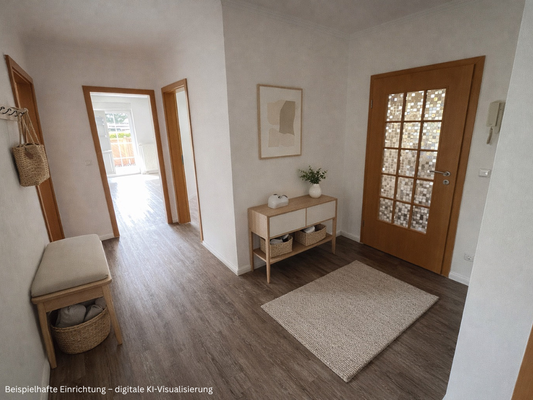 Flur Erdgeschoss - möbliert