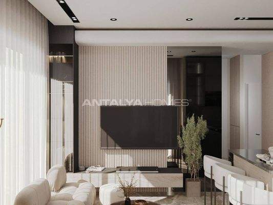 Elegant Apartments in a New Project in Antalya Altintas