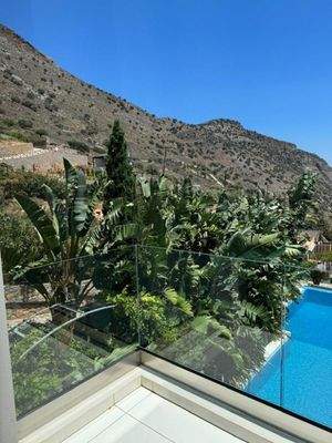 Kreta, Plaka Elounda: Luxuriöse Villa mit 6 Schlafzimmern und Blick auf die Insel Spinalonga