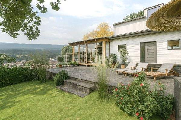 Einfamilienhaus (visualisiert)