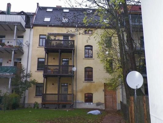 Hausrückseite
