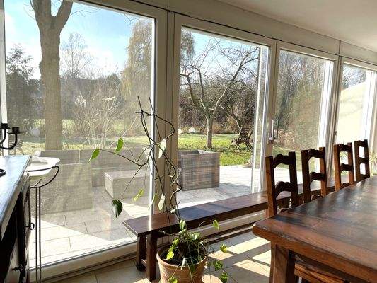 Zugang zur großen Terrasse