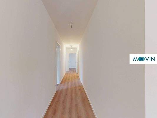 Flur zu den Schlafzimmern