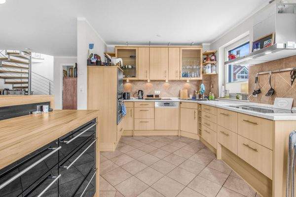 Küche im Obergeschoss