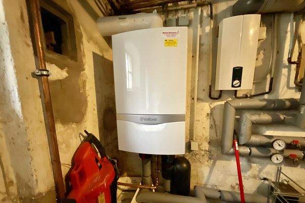 Erneuerte Gasheizung