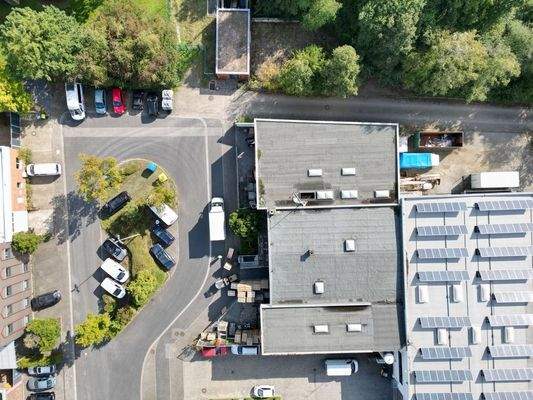 Draufsicht mit PV-Beispiel