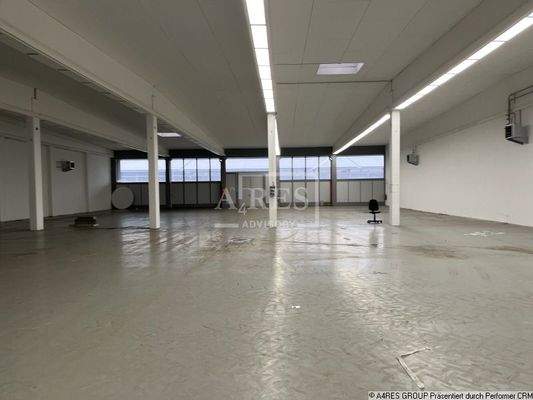 Objektansicht Hallenfläche