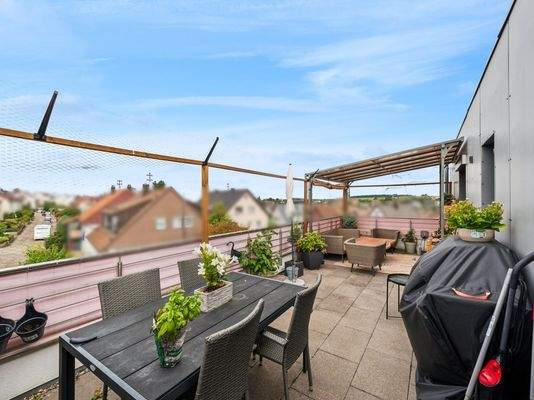 Große Dachterrasse WE3