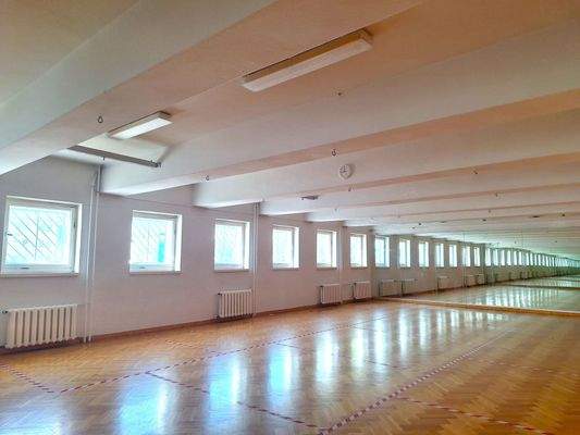 Parkett und viel Platz!