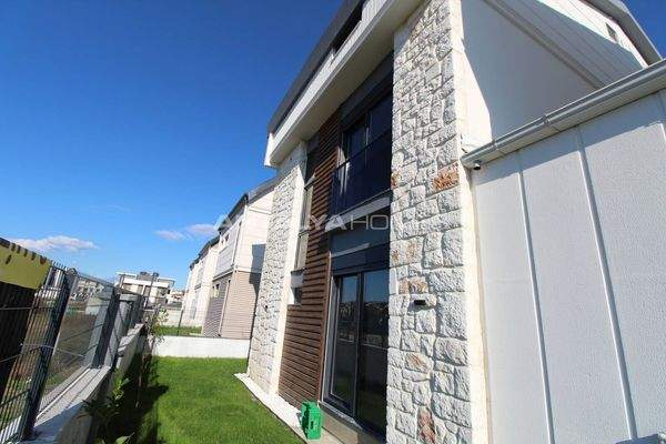 Detached Stone Cladding House in Belek Antalya