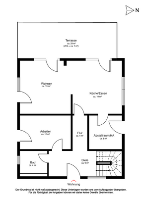 Grundriss Erdgeschoss