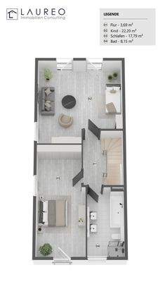 Grundriss Obergeschoss