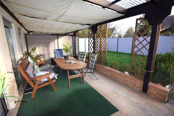 Überdachte Terrasse