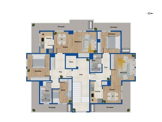 Grundriss Dachgeschoss