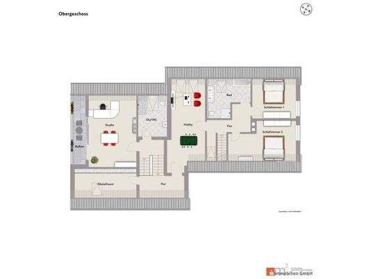 Grundriss Obergeschoss