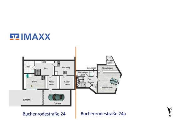 Grundriss Untergeschoss