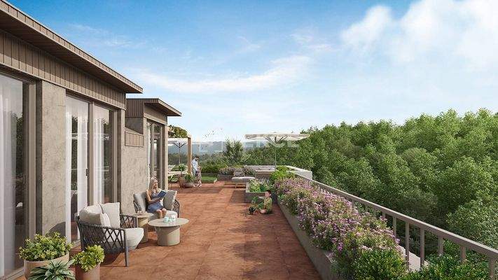 Flats in a Forest-View Complex in Göktürk Eyüpsultan