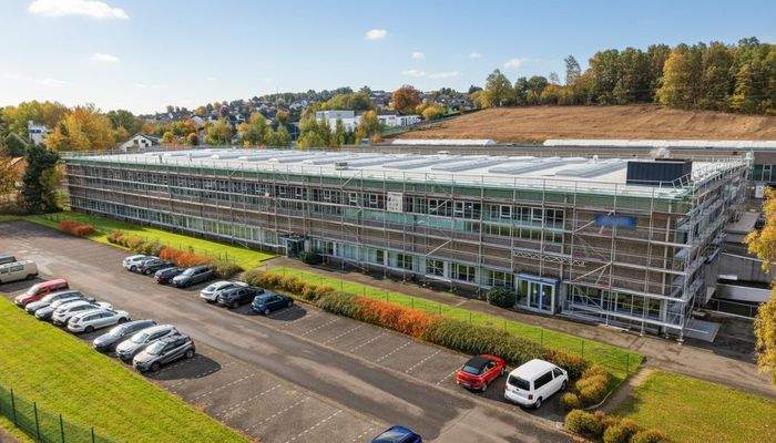 Luftaufnahme Halle 1