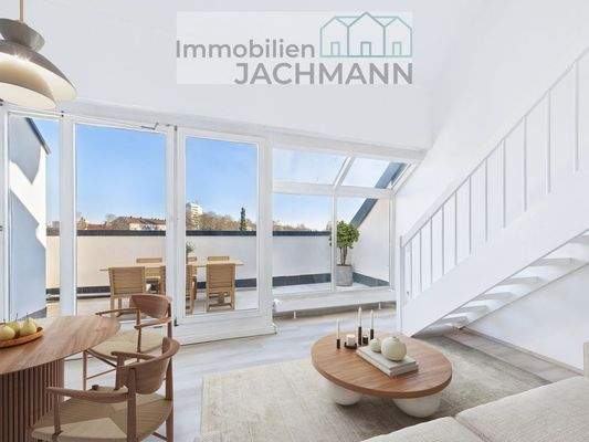 Wohnen-Essen Einrichtungsbeispiel